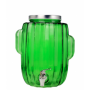 Drinking jar 4L - Collection Cactus - Forme Cactus - Coloris vert