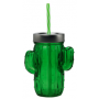 DRINKING JARS CACTUS EN VERRE "CHIQUITO PARTY" ARD'TIME CAC-DJ450ML