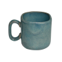 Mug "Kubikolor" 520mL - diam 9,3 x H. 10cm - en céramique émail réactif - 3 coloris panachés rose, bleu et taupe - A création
