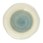 Assiette GM  "Oxyd²" en céramique émail réactif diam. 27,5cm - 2 coloris panachés - A création