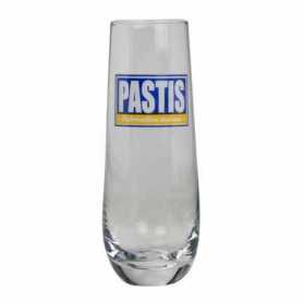 Lot de 3 verres hauts à Pastis à l'unité - 4,5 x h 16 cm - 280 ml - "Pastis"- Ardtime