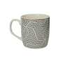 Lot de 4 mugs "Rêve étoilé" 380mL en porcelaine - 8,6*7,3*9,2cm - coffret cadeau - ensemble 1 Ard'time