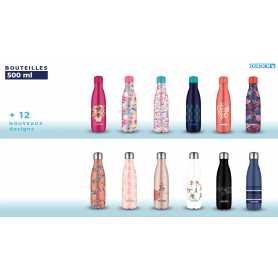 Bouteille 500ml 12 impressions assorties DUCK'N