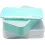 Lunch Box Duck'N double compartiments - Impression sur le couvercle + élastique de fermeture - 3 coloris assortis - Ardtime