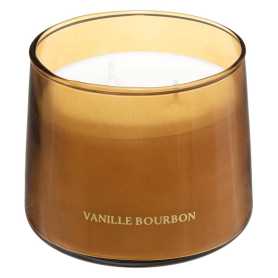 Bougie parfumée 300g vanille bourbon - marron caramel