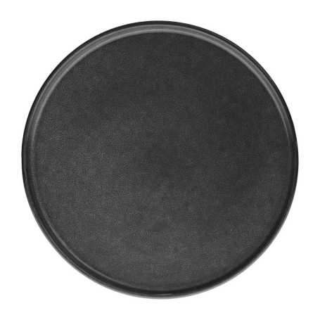 Grande assiette plate Ø 27cm noir "Terra Des"