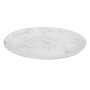 Grande assiette plate Ø 27cm blanche "Marble"
