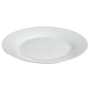 Grande assiette plate ronde à plat Ø 27cm blanche