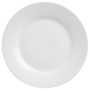 Grande assiette plate ronde à plat Ø 27cm blanche