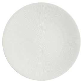 Grande assiette plate Ø 27cm "Galactique" - blanc