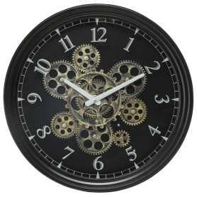 Horloge mécanique D37cm en métal