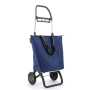 CHARIOT MINIBAG LOGIC 2 ROUES PLIABLE MF BLEU