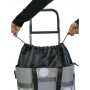 CHARIOT MINIBAG LOGIC 2 ROUES PLIABLE TWEED MARINE