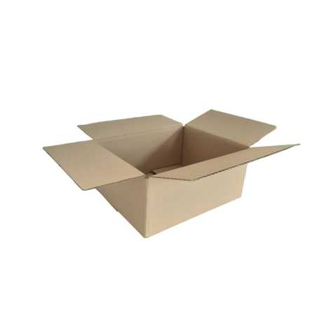 Lot de 25 Caisses en carton à simple cannelure 253 x 203 x 109 mm