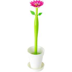 BROSSE WC FLOWER POWER BLANC VIGAR 8024