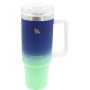 Mug isotherme avec paille "Oh My Mug" - Capacité : 900 ml - 6 coloris assortis DUCK'N