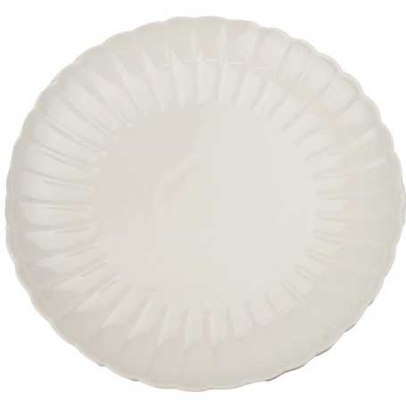 Grande assiette Ø27cm en porcelaine "Saint-Jacques"