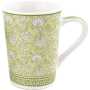 Mug 340 ml "Soliman" en porcelaine - Diam. 8 x h 9,5 cm - 3 Designs panachés - Ardtime