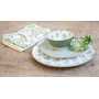 Grande assiette "Soliman" en porcelaine - Diam.26 x h 2,3 cm - 6 Designs panachés - Ardtime