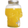 Drinking jar 8L "Cubanios" - Tête de mort - 24*24*34cm - Ard'time