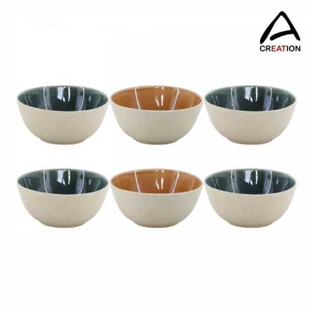 Bol "Coralia" Diam 15,2 x 5 cm cm / 710 ml  - 2 coloris assortis - Ardtime