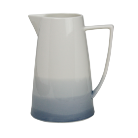 Pot à eau 1 L - 14,7*11,5*17,6cm - porcelaine - Collection "Bleu comme Vosges" - A CREATION