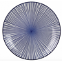 Assiette ronde PM collection Blue Lagoon - diam 21,5 * h : 2,8CM - 4 designs panachés - Ard'time
